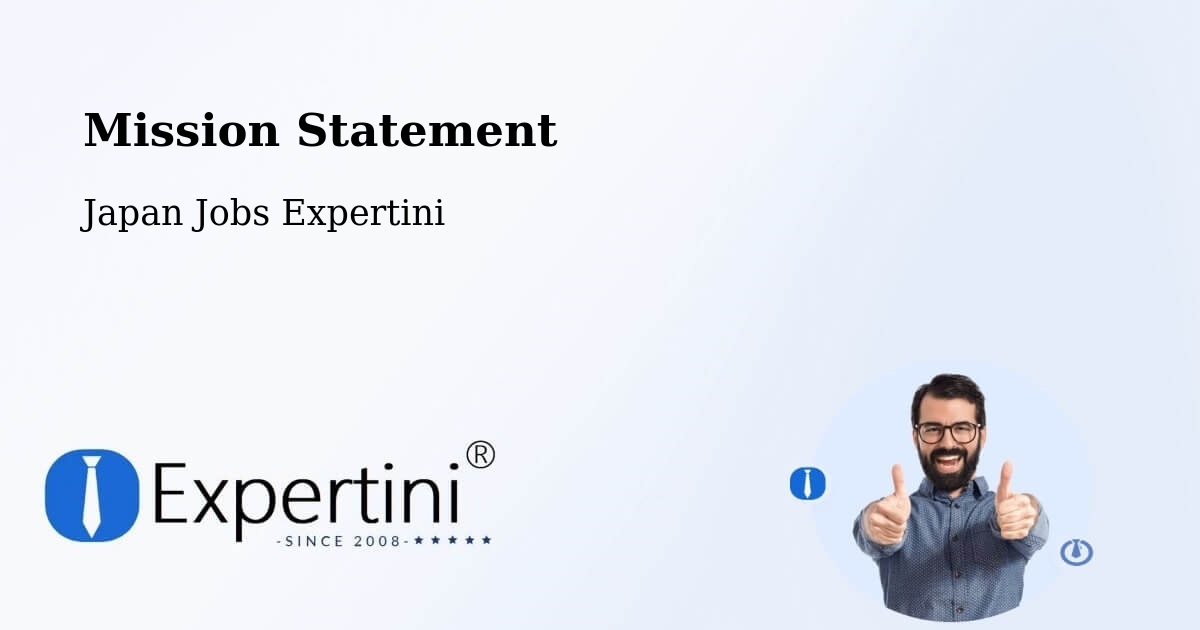 Corporate Mission – Nagai - Japan Jobs Expertini